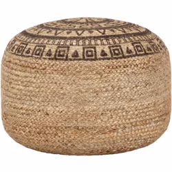 Asseyez-vous ou posez vos pieds sur le pouf et détendez-vous ! Notre pouf contemporain et chic apportera une touche décorativ ...