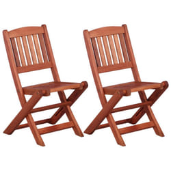 Vidaxl - Chaises à manger pour enfants lot de 2 Bois d'eucalyptus