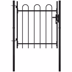 Ce portail de jardin formera une barrière pratique et en style contemporain, qui séparera votre jardin du monde extérieur. Tr ...