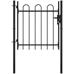 Vidaxl - Portail simple avec haut arrondi 100 x 75 cm