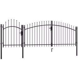 Ce portail de clôture de jardin durable et élégant formera une barrière de sécurité pratique pour votre jardin, patio ou terr ...