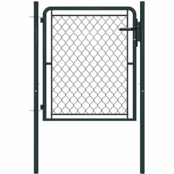 Notre portail de clôture en acier sera un point d'entrée idéal pour la clôture autour de votre jardin ou patio. Cette clôture ...