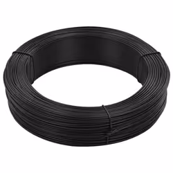 vidaXL Fil de liaison de clôture 250 m 1,6/2,5 mm Acier Anthracite - TU