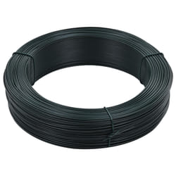 vidaXL Fil de liaison de clôture 250 m 2,3/3,8 mm Acier Vert noirâtre - TU