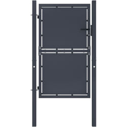 Portail de jardin Acier 100x150 cm Anthracite