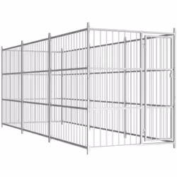 Ce chenil polyvalent pour chiens a de multiples utilisations : jeu, exercice, dressage ou tout simplement protection de vos c ...