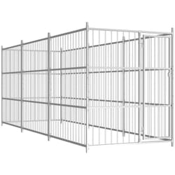 Chenil d'extérieur pour chiens 450 x 150 x 185 cm Vidaxl