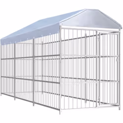 Ce chenil polyvalent pour chiens a de multiples utilisations : jeu, exercice, dressage ou tout simplement protection de vos c ...