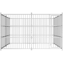 Chenil d'extérieur pour chiens 300 x 300 x 185 cm Vidaxl