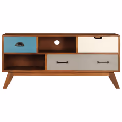 VidaXL 247936 Support TV et centre de divertissement