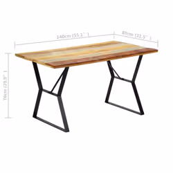VidaXL 247948 table de cuisine et de salle à manger - Vue supplémentaire 7