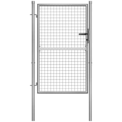 Vidaxl - Porte de jardin Acier galvanisé 105x175 cm Argenté