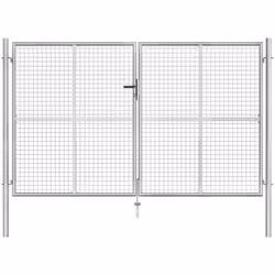 Notre porte de jardin présente un design classique qui complète le look de la maison. Elle constituera une entrée pratique po ...