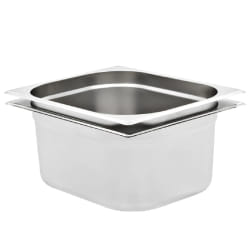 VIDAXL Gastronorm 2 pcs GN 1/2 150 mm