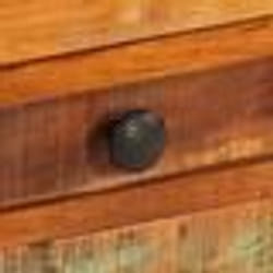 vidaXL Meuble TV 80x30x40 cm Bois de récupération massif