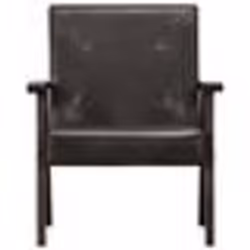 vidaXL Fauteuil gris cuir véritable