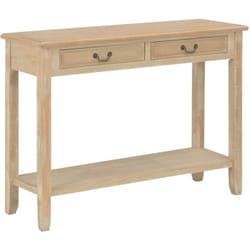 vidaXL Table console 110x35x80 cm Bois