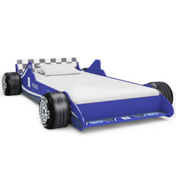 VidaXL 245661 Lit pour enfant Bleu Panneaux MDF, Bois