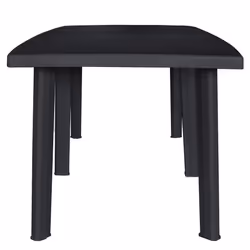 VidaXL 45597 table de jardin Anthracite