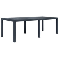 VidaXL 45608 table de jardin Anthracite