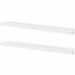 vidaXL Étagères murales 4 pcs Blanc 120 cm - TU
