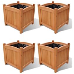 Vidaxl - Lits surélevés 4 pcs 30 x 30 x 30 cm