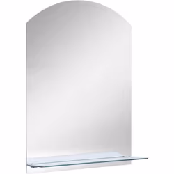 Notre miroir mural avec étagère sera un supplément pratique et décoratif à votre salle de bain, salon ou chambre à coucher. L ...