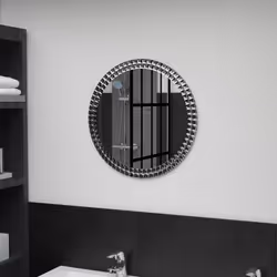 Notre miroir mural rond sera un supplément pratique et décoratif à votre salle de bain, salon ou chambre à coucher. Le miroir ...