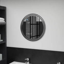 Vidaxl - Miroir mural 50 cm Verre trempé