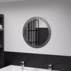 Notre miroir mural rond sera un supplément pratique et décoratif à votre salle de bain, salon ou chambre à coucher. Le miroir ...