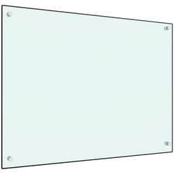 Vidaxl - Dosseret de cuisine Blanc 80x60 cm Verre trempé