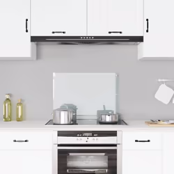 Fabriqué en verre trempé, ce dosseret de cuisine servira de protection anti-éclaboussures fiable et constituera un supplément ...