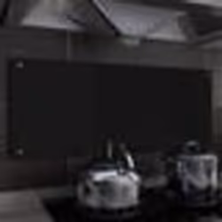 vidaXL Dosseret de cuisine Noir 100x40 cm Verre trempé
