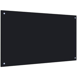 Vidaxl - Dosseret de cuisine Noir 100x60 cm Verre trempé