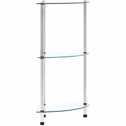 Ajoutez instantanément une touche de style à votre espace de vie avec notre étagère en verre contemporaine et pratique ! La v ...