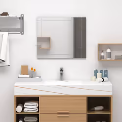 Ajoutez un look moderne à votre décoration intérieure avec notre miroir mural ! Le miroir en verre sert de miroir cosmétique, ...