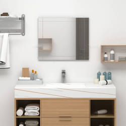 Vidaxl - Miroir mural 60x50 cm Verre