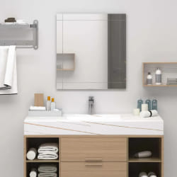 vidaXL Miroir mural 100x60 cm Verre - TU