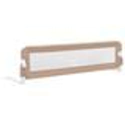 vidaXL Barrière de lit enfant Taupe 150x42 cm Polyester - TU