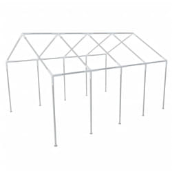 Vidaxl - Structure de tente chapiteau pavillon jardin 8 x 4 m