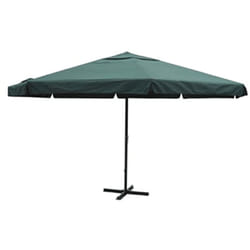 Vidaxl - Parasol vert aluminium 500 cm