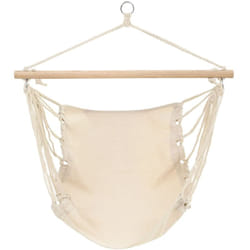 vidaXL Hamac pliable Crème - TU
