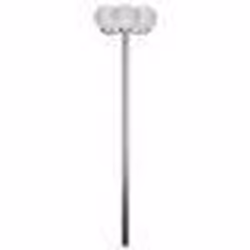 vidaXL Lampadaire de jardin 3 lampes 220 cm - TU