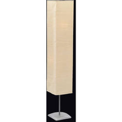 Vidaxl - Lampadaire avec support en acier 135 cm Beige