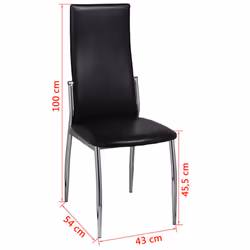 VidaXL 60569 chaise restaurant - Vue supplémentaire 8
