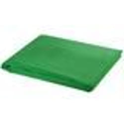 vidaXL Toile de fond coton sans support vert 500x300 cm incrustation - TU