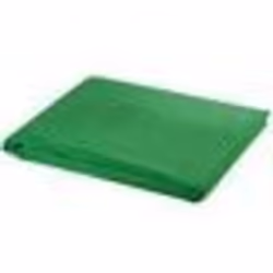 vidaXL Toile de fond Coton Vert 600 x 300 cm Incrustation - TU