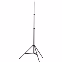 Ce support d'éclairage en aluminium est réglable en hauteur de 78 à 210 cm. Il est adapté pour fixer les lumières, flashs, ap ...