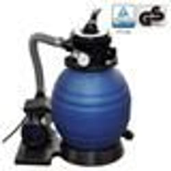 Pompe à Filtre à Sable - VIDAXL - 11 000 L/h - Résistante à la corrosion - Vanne multiport - Manomètre inclus
