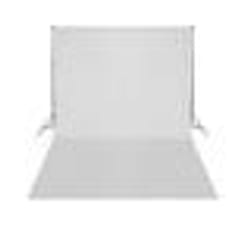 vidaXL Support de fond télescopique et toile de fond blanc 3x5 m - TU